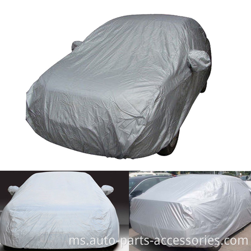 Perlindungan UV Paling Popular 100% Polyester Wateres Anti Scratch Car Cover Snow Cover